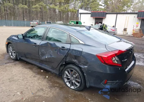 2021 Honda Civic Ex-L из США, поврежденный, VIN 2HGFC1F78MH706356